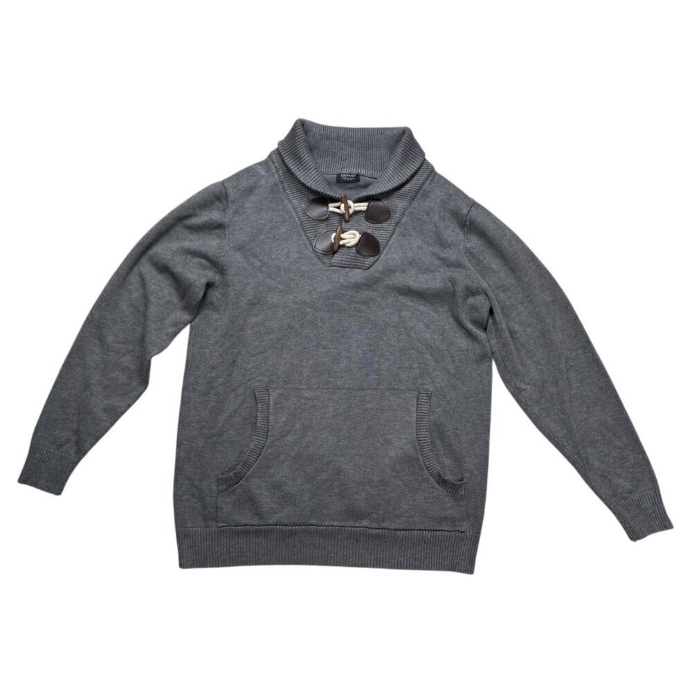Coofandy Small Women Cotton Toggle Sweater Cabincore Cozy Soft